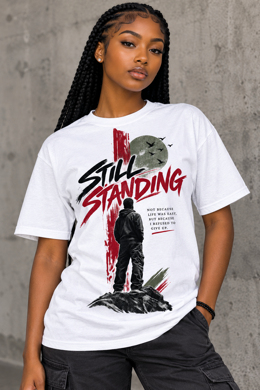 STILL STANDING TEE